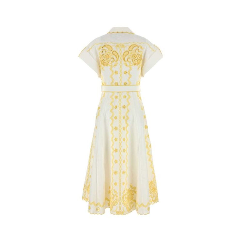 Zimmermann Women Embroidered Linen Lucky Dress - Picture 2 of 2